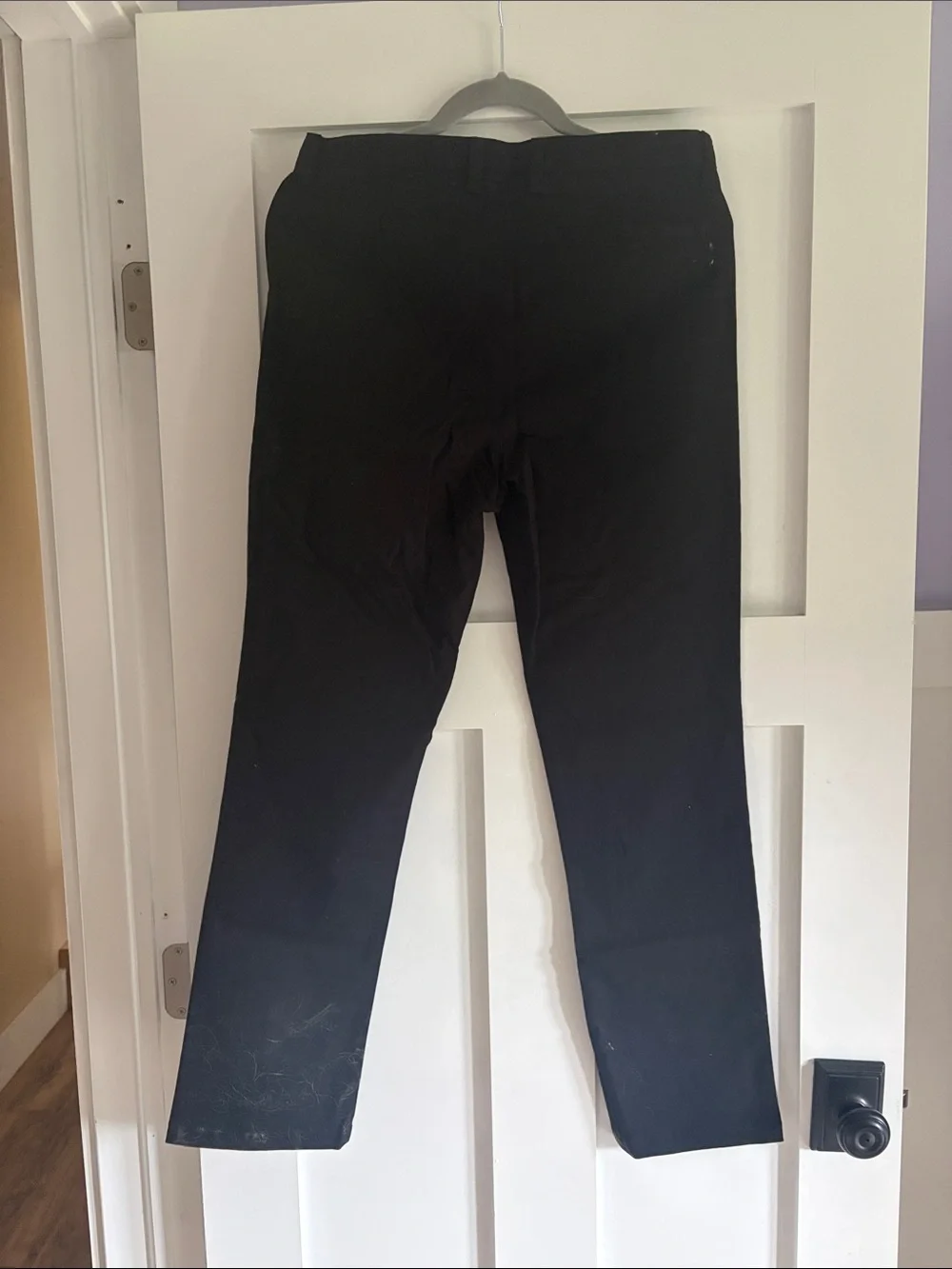 Old Navy Boy’s Black Chinos - Straight Fit